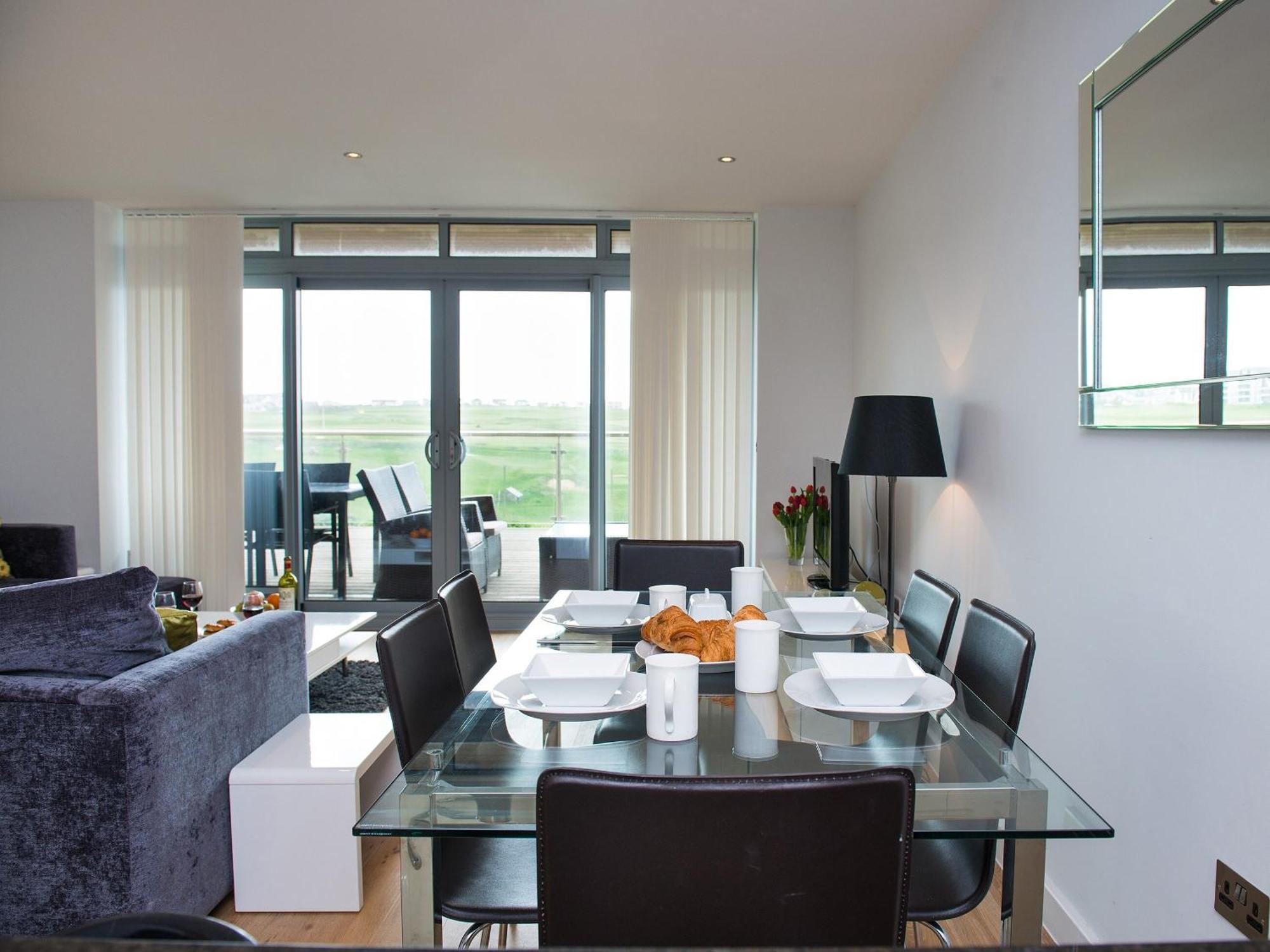 Appartamento Fistral View - 3 Cribbar New Quay Esterno foto